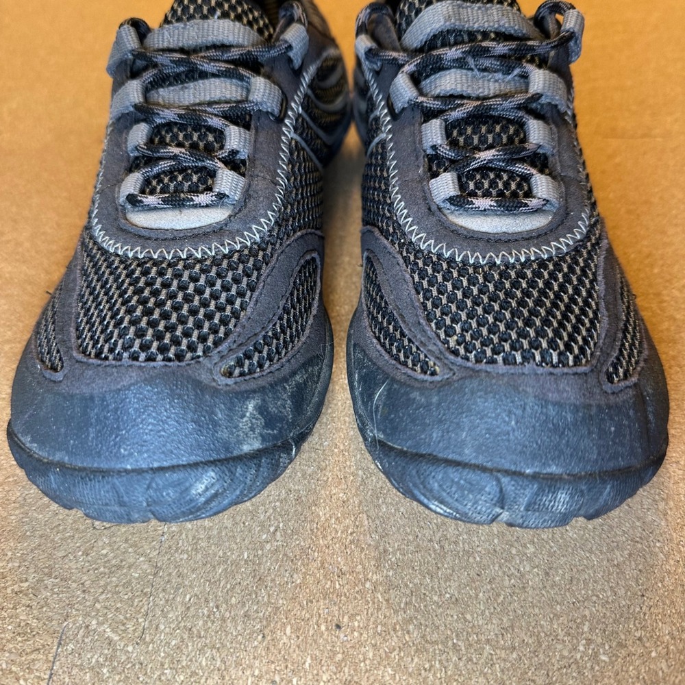 Merrell Pace Glove Black Barefoot Running Shoes Womens 6 Vibram Minimalist - Picture 4 of 11